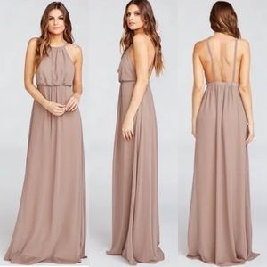 Show Me Your Mumu Amanda Dress Dune NEW